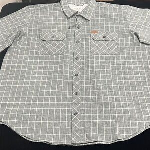 Orvis Men's Gray Plaid Casual Shirt NWOT